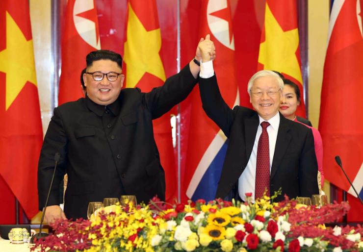 Leaders Of N. Korea, Vietnam Exchange Messages To Mark 75th Anniv