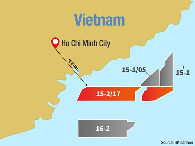 Sk Earthon Finds New Oil Reserve Off Vietnam's Southeastern Coast